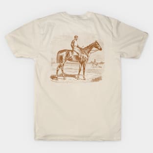 Racing Horse Vintage Illustration T-Shirt